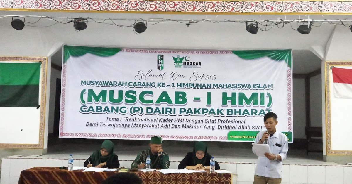 HMI pemkot selong Gelar Musyawarah Cabang
